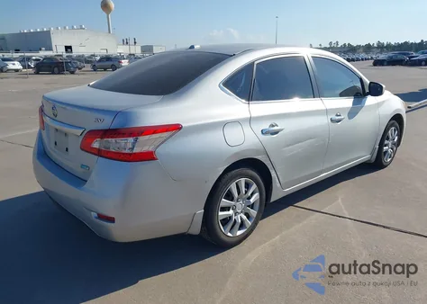 2013 Nissan Sentra Sv z USA, uszkodzony, nr VIN 3N1AB7AP5DL656130